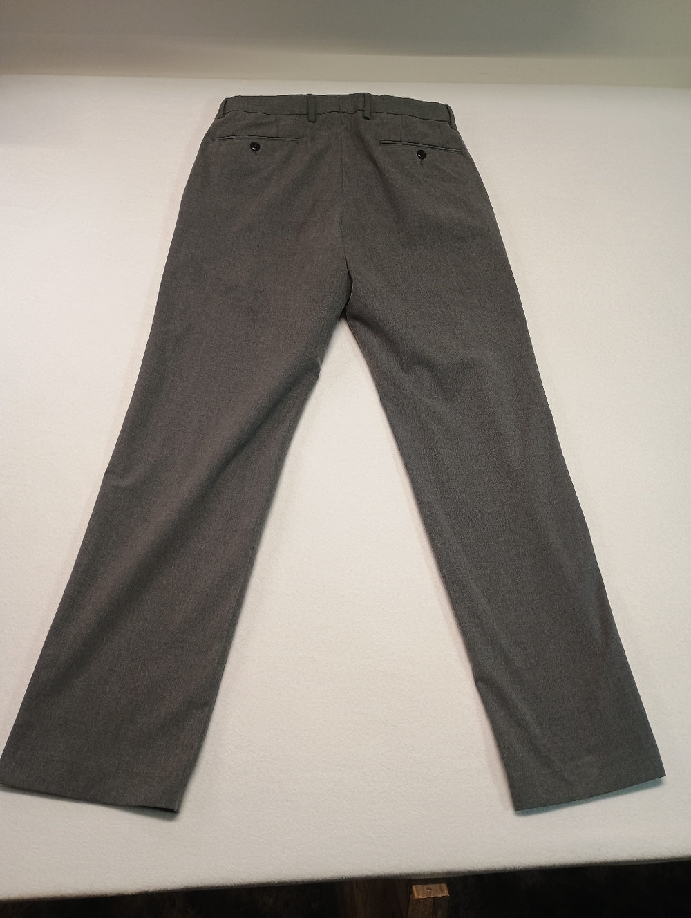 Michael Kors Men's Size 32 Gray Dress Pants - Classic Straight Fit - Picture 6 of 7
